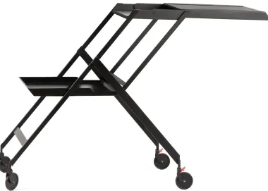 Arbeits- und Serviertisch Plico, rollbar