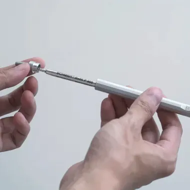 Druckkugelschreiber Aluminium