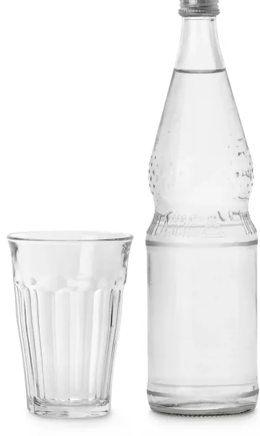Französisches Bistroglas