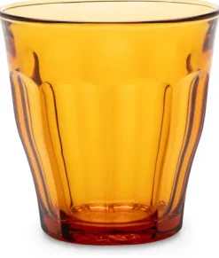 Französisches Bistroglas Amber