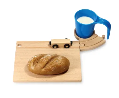 Frühstücksset Eisenbahn