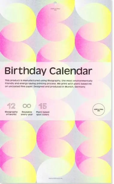 Geburtstagskalender Riso