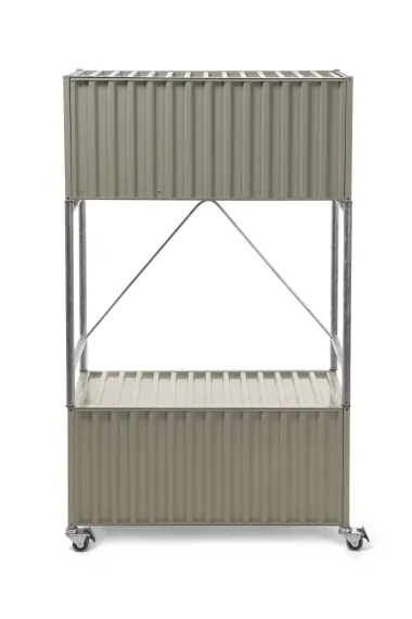 Gerüstgestell zu Container DS