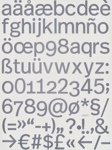 Geschenkpapier p98a Typo Real