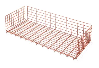 Gitterkorb zu Container DS