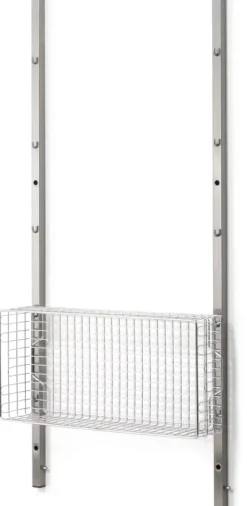 Gitterkorb zu Regalsystem Inox