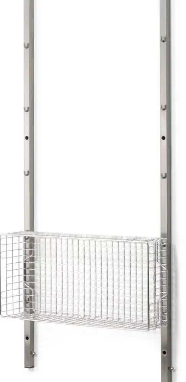 Gitterkorb zu Regalsystem Inox