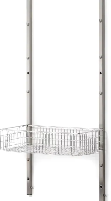 Gitterkorb zu Regalsystem Inox