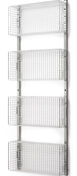 Gitterkorb zu Regalsystem Inox