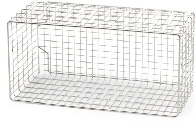 Gitterkorb zu Regalsystem Inox