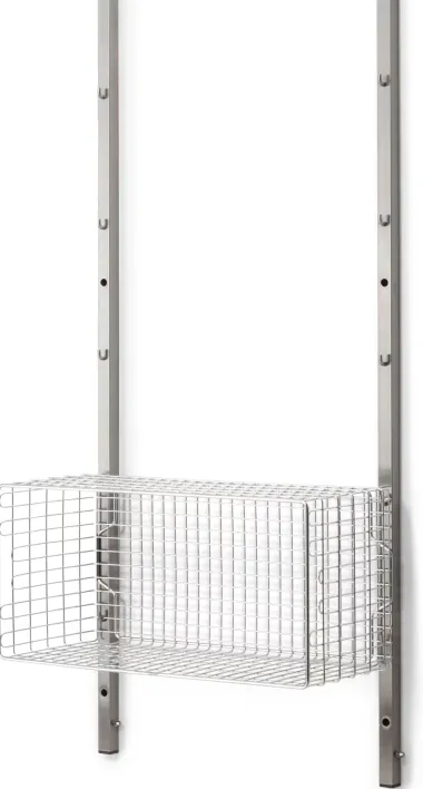 Gitterkorb zu Regalsystem Inox