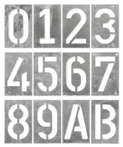 Hausnummer Spiekermann Industrial