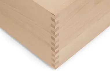 Holzkiste zu Schubladenregal Stellage zwei