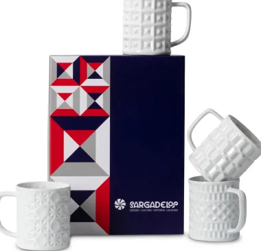 Kaffeetasse Relief