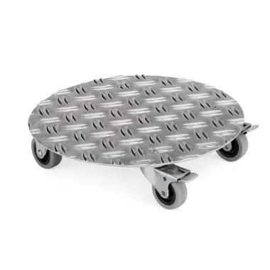 Kübelroller Aluminiumblech