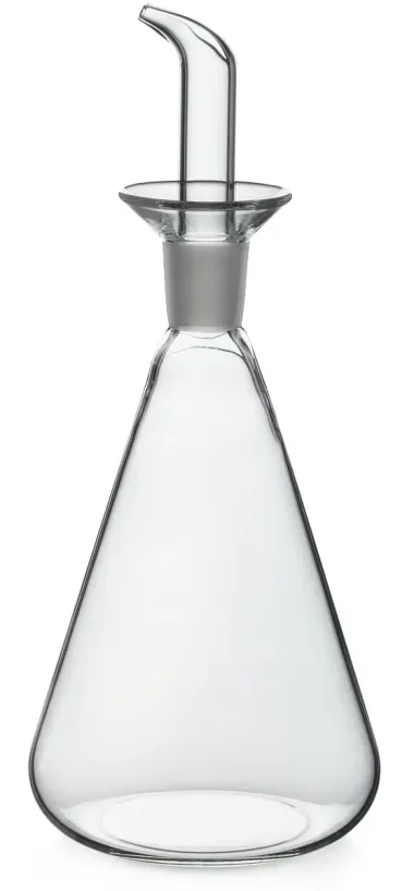 Öl- oder Essigflasche Borosilikatglas