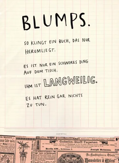 Mach dieses Bilderbuch fertig