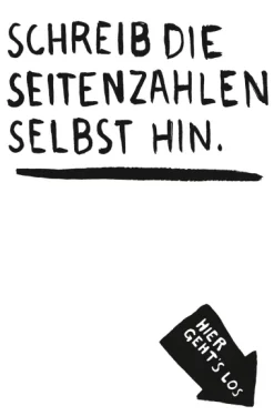 Mach dieses Buch fertig