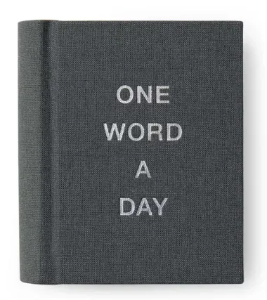 Notizbuch One Word a Day
