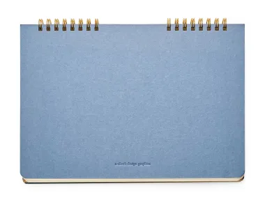 Notizbuch Spiralbindung Querformat