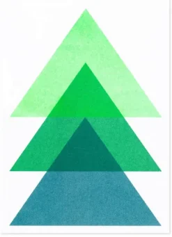 Postkarten-Set Riso Winter