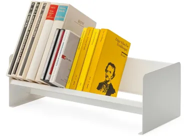 Schreibtisch-Bücherregal Stahlblech