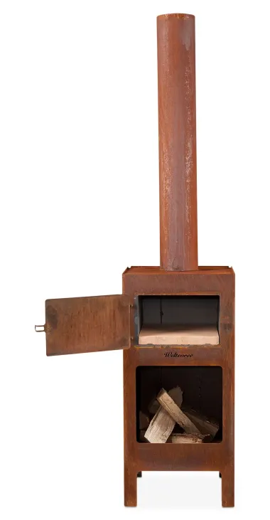 Stahlherd Outdooroven