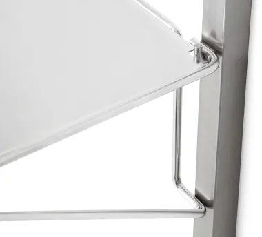Universaltisch zu Regalsystem Inox