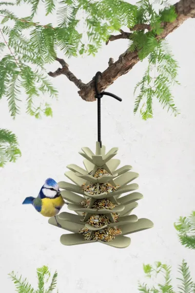 Vogelfutterspender Zapfen
