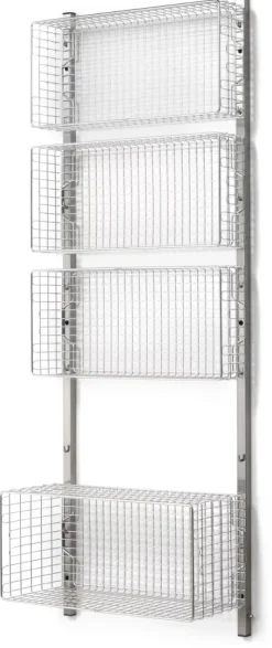 Wandhakenschiene zu Regalsystem Inox
