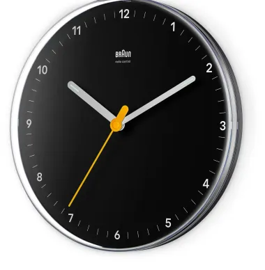 Wanduhr Braun, klein