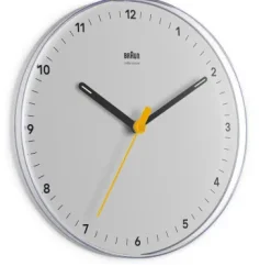 Wanduhr Braun, klein